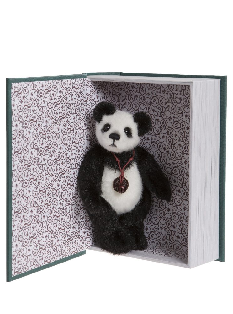 Snuggleability, 13 cm – Charlie Bears Plush Hug Book Bear CB191971F