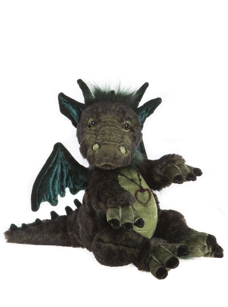 Grumbleweed Dragon, 28 cm – Charlie Bears Limited Edition Plush CB191977