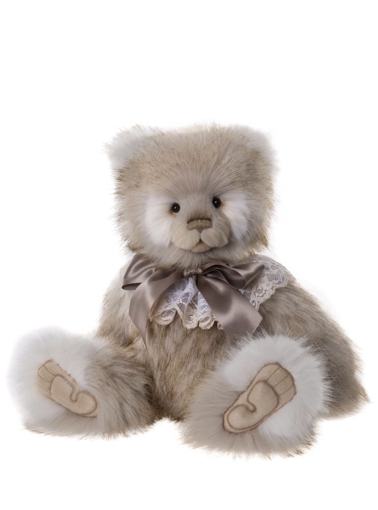 Jean Plush Panda, 51 cm – Charlie Bears CB191953A
