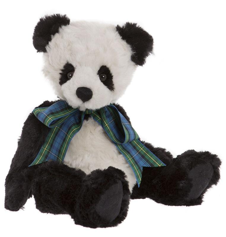 Bobble Panda Bear, 25 cm – Charlie Bears Plush CB185181 - Image 2