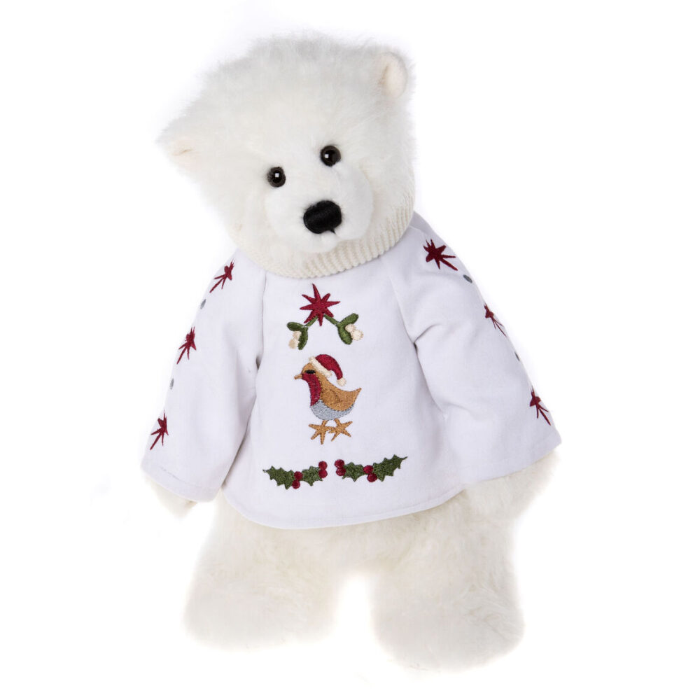 Holly Jolly Bear, 39cm – Charlie Bears Plush CB235304O