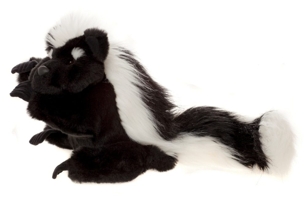 Pongo Skunk Hand Puppet, 57 cm - Charlie Bears Playtime Collection CB140042