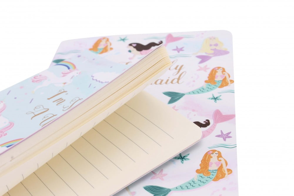 Set of 2 Mermaid and Unicorn A6 Notebooks - Cloud Nine - Image 2