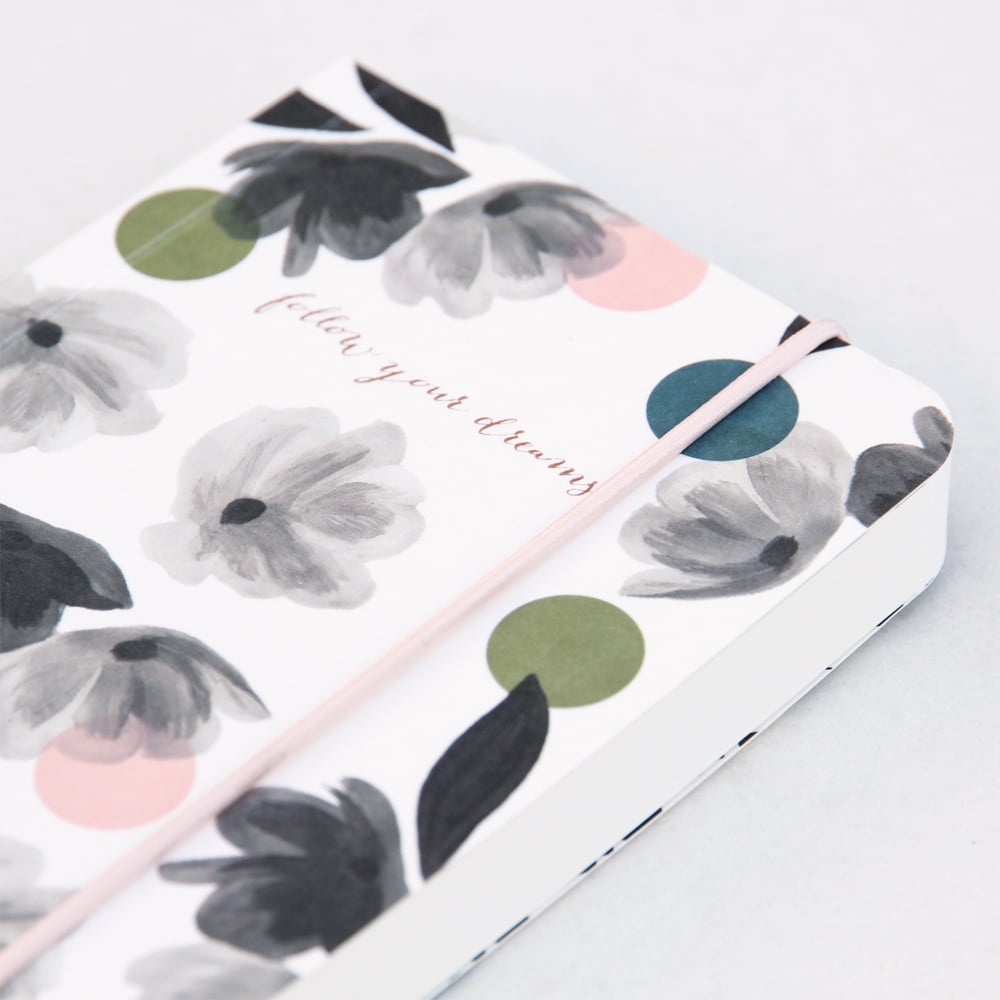 Rose Tinted A6 Small Chunky Notebook - Caroline Gardner - Image 2