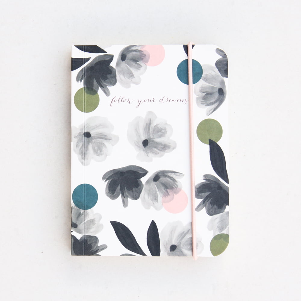 Rose Tinted A6 Small Chunky Notebook - Caroline Gardner