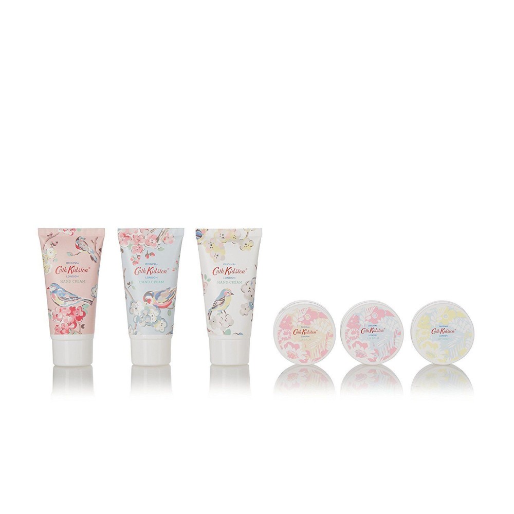 Cath Kidston - 6 Assorted Blossom Birds Hand & Lip Care Gift Set - Image 2