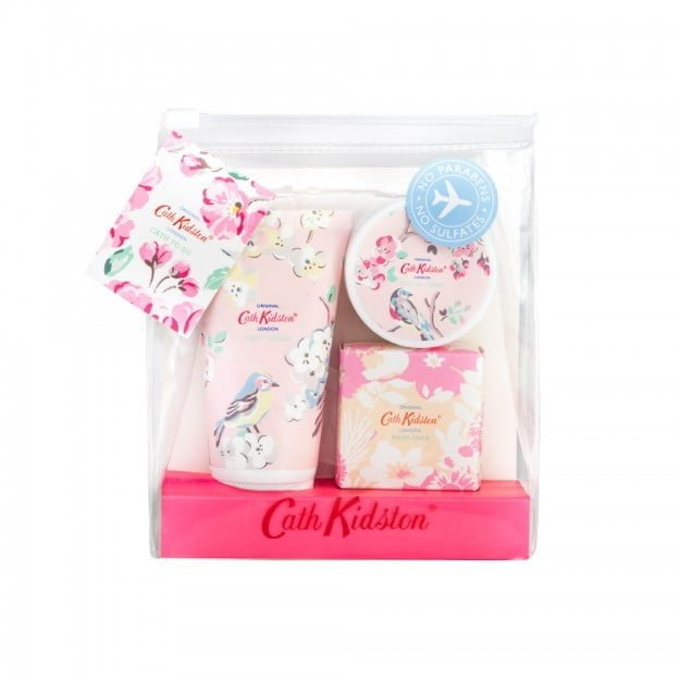 Cath Kidston - Blossom Birds White Clover and Matcha Tea Manicure To Go