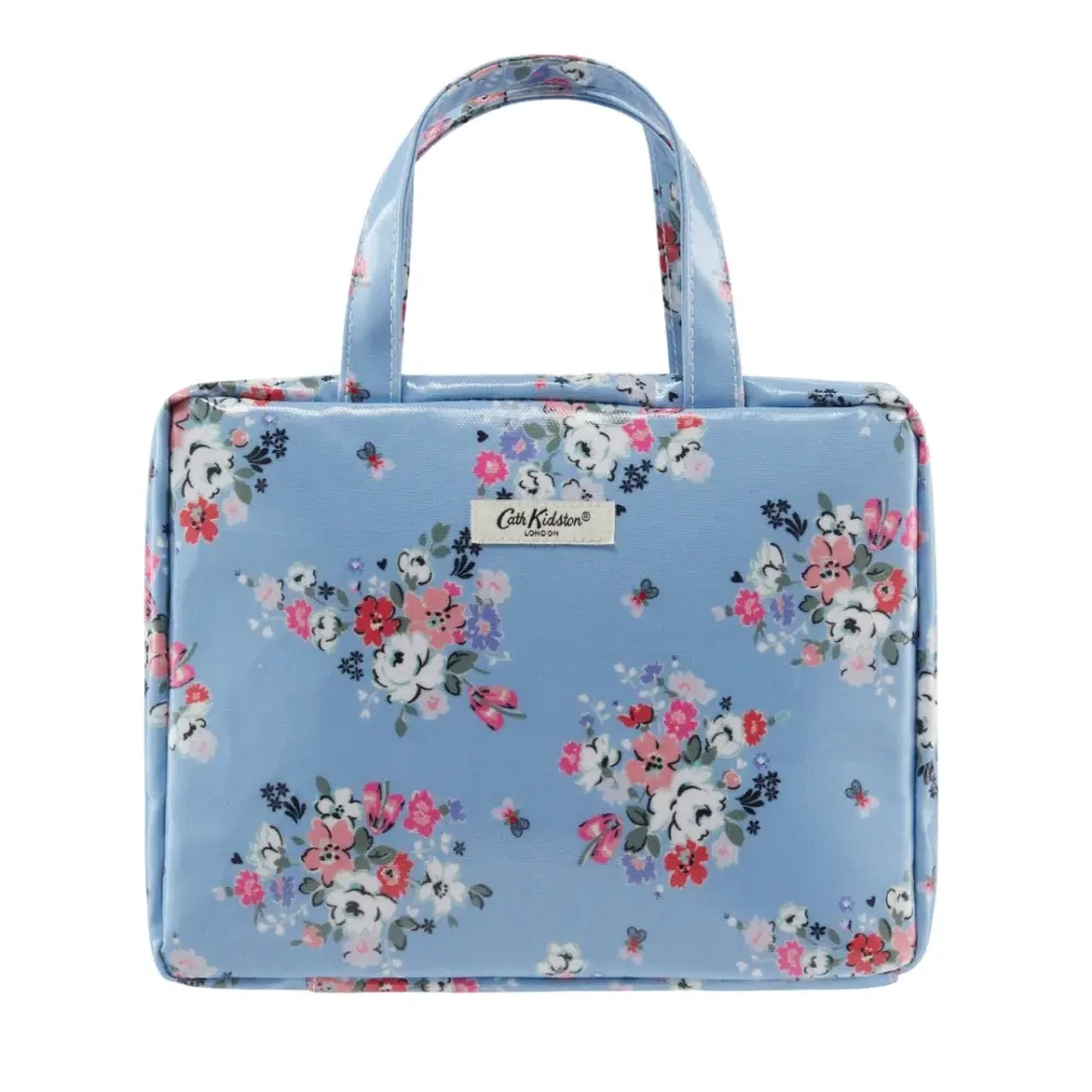 Cath Kidston - Clifton Rose Two Part Wash Bag with Handles