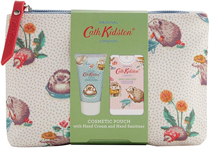 Cath Kidston - Gardeners Club Woodland Cosmetic Bag Gift Set with Hand Sanitiser & Hand Cream - Image 2