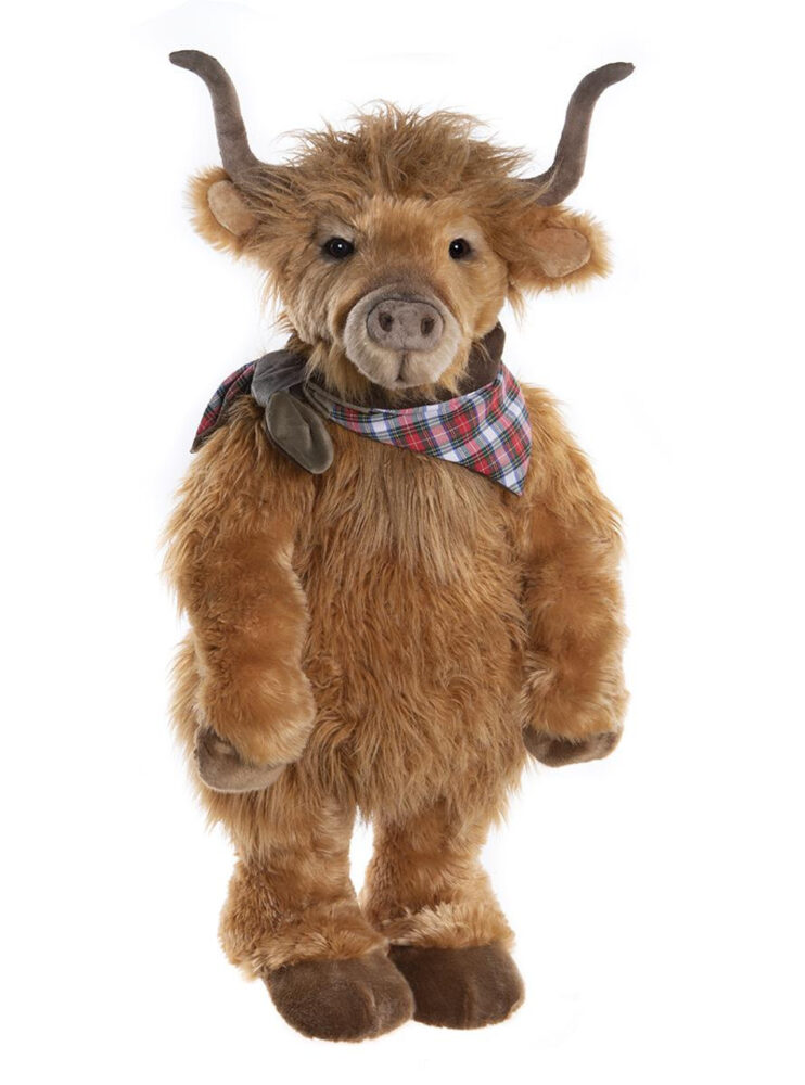 Limited Edition Hoofprints Highland Cow - Charlie Bears Plush - Image 2