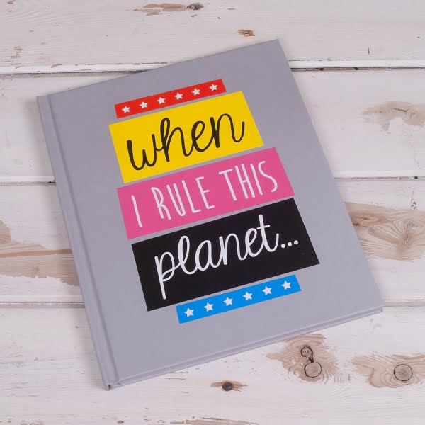 'When I Rule This Planet...' A5 Hardback Notebook - Deck Chair, Really Good - Image 3