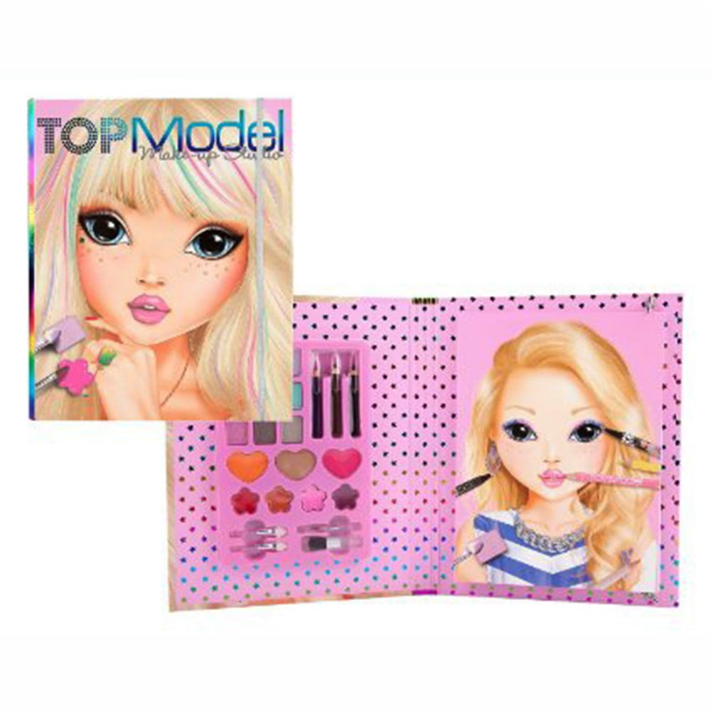 Top Model Makeup Studio Folder Colouring Book - Depesche - Image 4