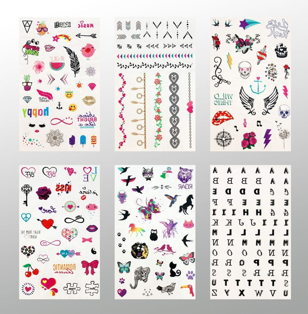 Top Model Temporary Tattoos Book - Depesche - Image 3