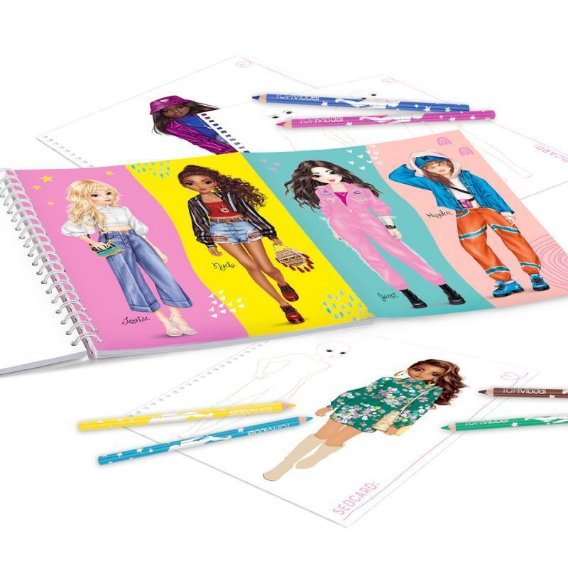 TOP Model Colouring Book 11504_A1 - Depesche - Image 4