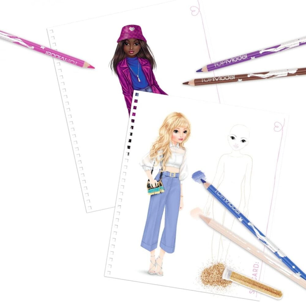 TOP Model Colouring Book 11504_A1 - Depesche - Image 2