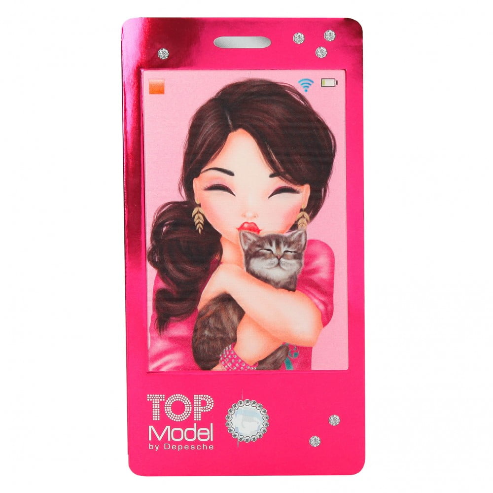 TOP Model Mobile Notebooks with Lenticular (Pink) - Depesche