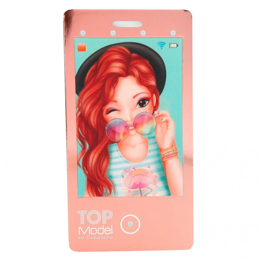 TOP Model Mobile Notebooks with Lenticular (Rose Gold) - Depesche