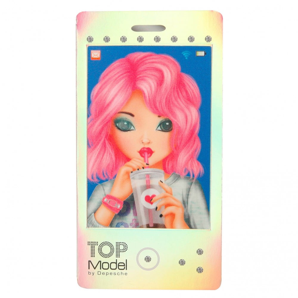 TOP Model Mobile Notebooks with Lenticular (Silver) - Depesche
