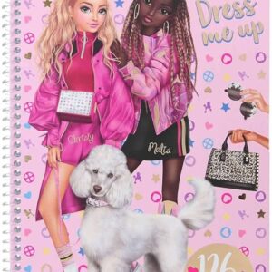 TOP Model Dress Me Up Colouring Book 11913_A - Depesche