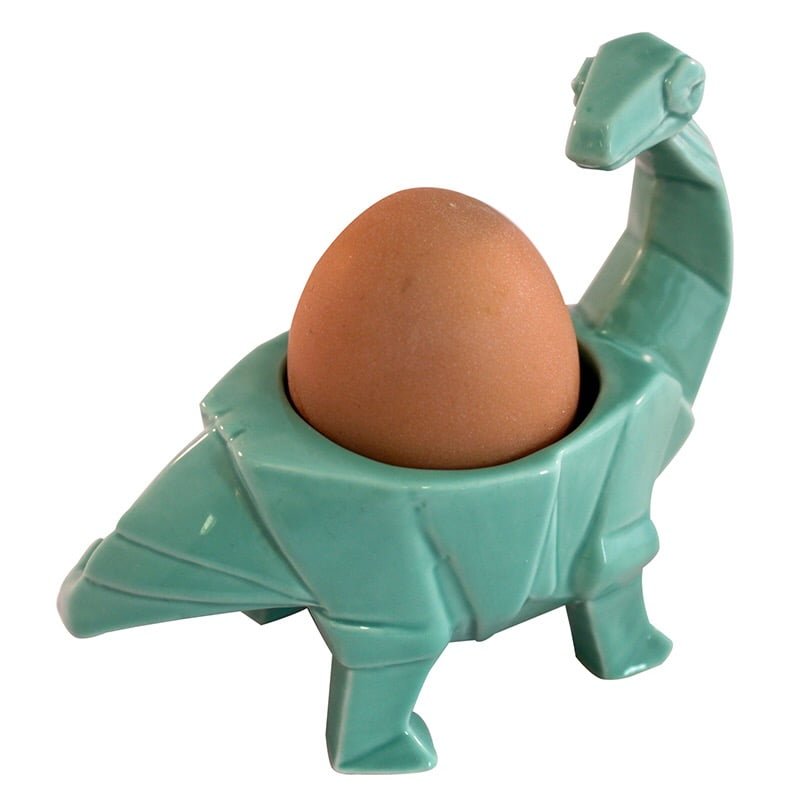 Dinosaur Turquoise Egg Cup - Disaster Designs - Image 2