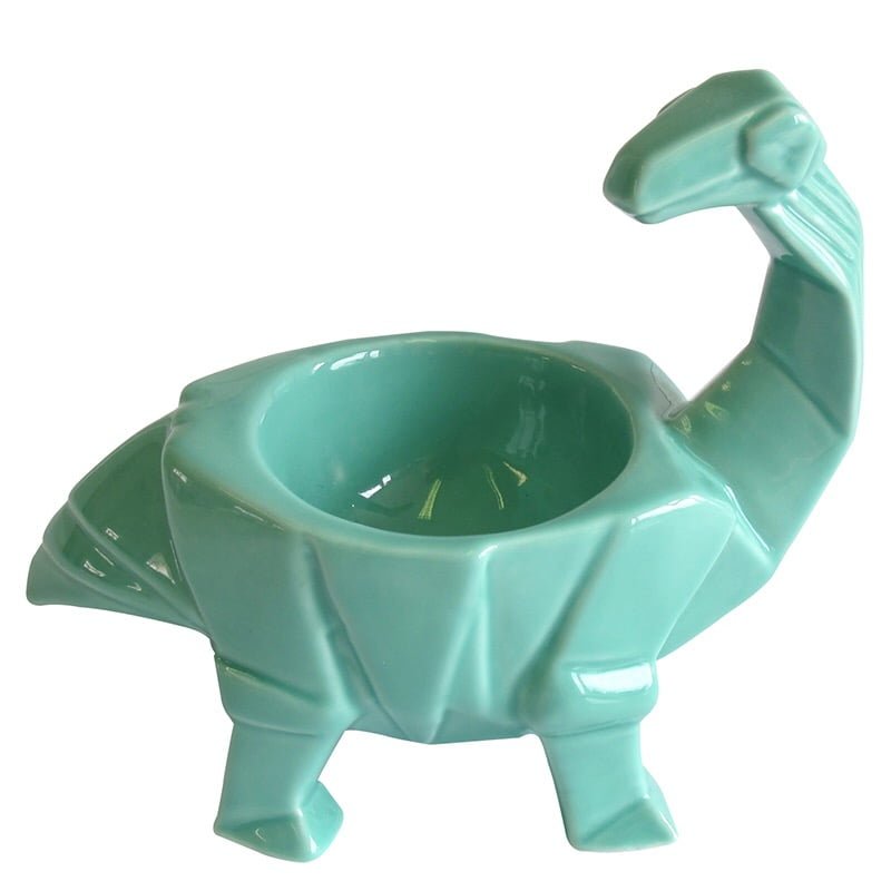 Dinosaur Turquoise Egg Cup - Disaster Designs - Image 3