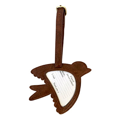 Secret Garden Bird Luggage Tag - Disaster Designs - Image 2