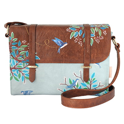 Secret Garden Bird Satchel Bag - Disaster Designs