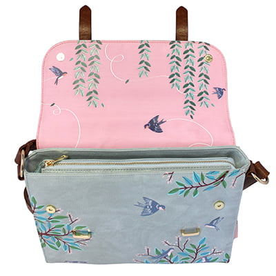 Secret Garden Bird Satchel Bag - Disaster Designs - Image 2