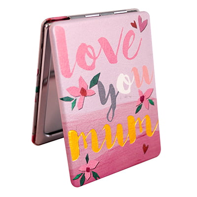 Disaster Designs Ta-Daa! Love You Mum Compact Mirror