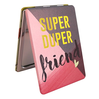 Disaster Designs Ta-Daa! Super Duper Friend Compact Mirror