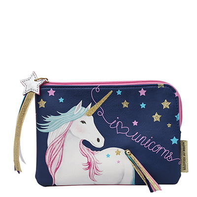 Candy Pop Unicorn Zip Pouch - Disaster Designs