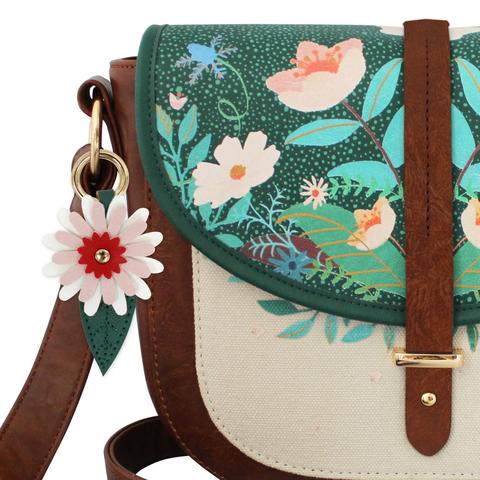 Secret Garden Fox Saddle Bag with Floral Design - Disaster Designs - Image 3