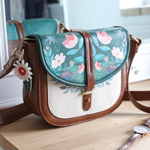 Secret Garden Fox Saddle Bag with Floral Design - Disaster Designs - Image 6