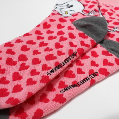 The Moomins Heart Print Socks - Moomin and Snorkmaiden - Disaster Designs - Image 5