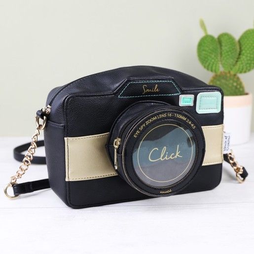 Camera Shaped 'Eye Spy' Mini Bag - Disaster Designs - Image 3