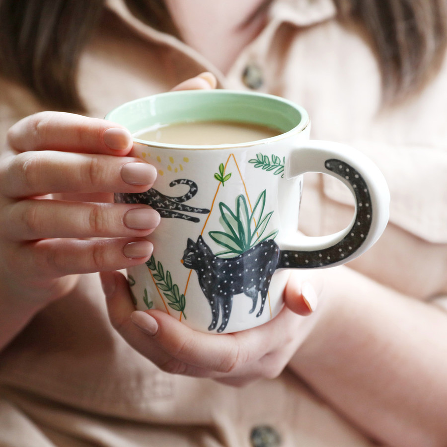 Feline Cat Cup with Gift Box - Disaster Designs - Image 3