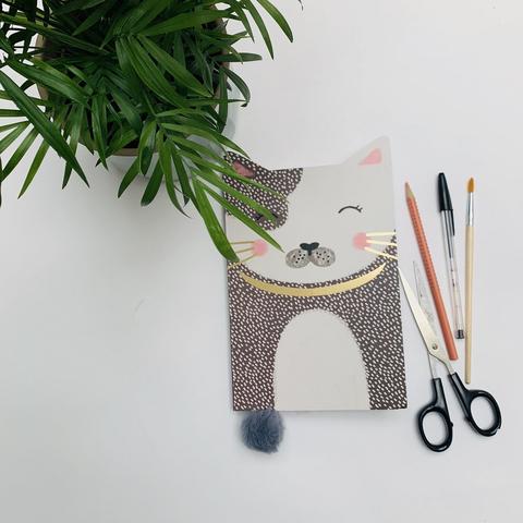 Over The Moon Cat Notebook - Disaster Designs - Image 4