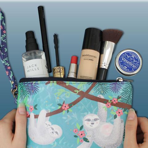 Over The Moon Sloth Pouch Bag with Strap - Disaster Designs - Image 7
