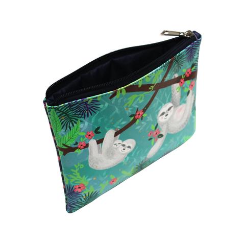 Over The Moon Sloth Pouch Bag with Strap - Disaster Designs - Image 4