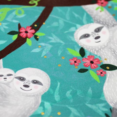 Over The Moon Sloth Pouch Bag with Strap - Disaster Designs - Image 6