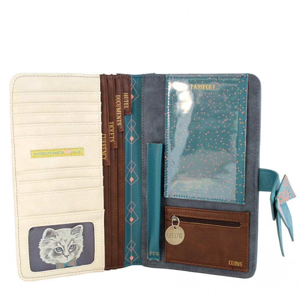 Meow Travel Wallet - Disaster Designs - Image 2