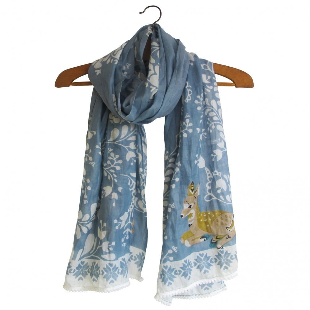 Nordikka Grey Deer Scarf - Disaster Designs - Image 2