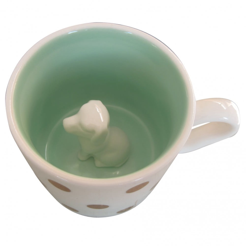 Spotty Dog Cup and Saucer - Disaster Designs - Image 3