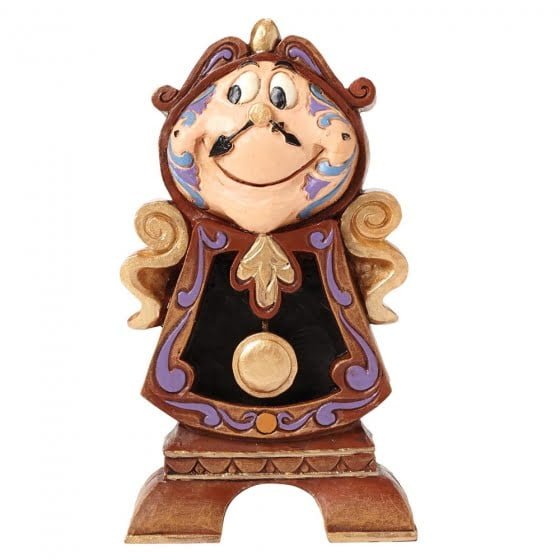 Enesco Disney Traditions Keeping Watch Cogsworth Figurine - Beauty and the Beast