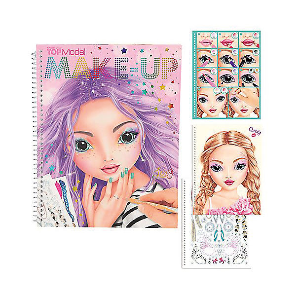 Create Your Top Model Makeup Colouring Book 10199 - Depesche - Image 3