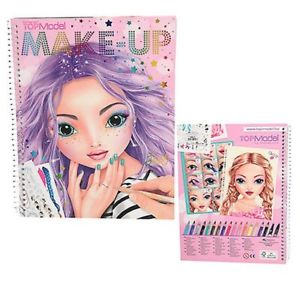 Create Your Top Model Makeup Colouring Book 10199 - Depesche - Image 4
