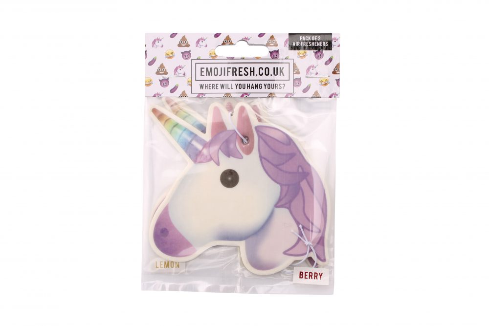 Emojifresh Unicorn Pack of 2 Air Fresheners