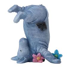Disney Classic Winnie The Pooh Eeyore (Head Stand) Figurine - Enesco