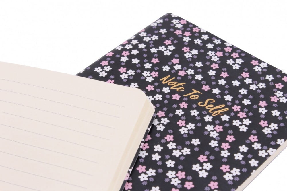 Little Black Book and Note To Self A6 Notebook Set - Willow & Rose - Image 3