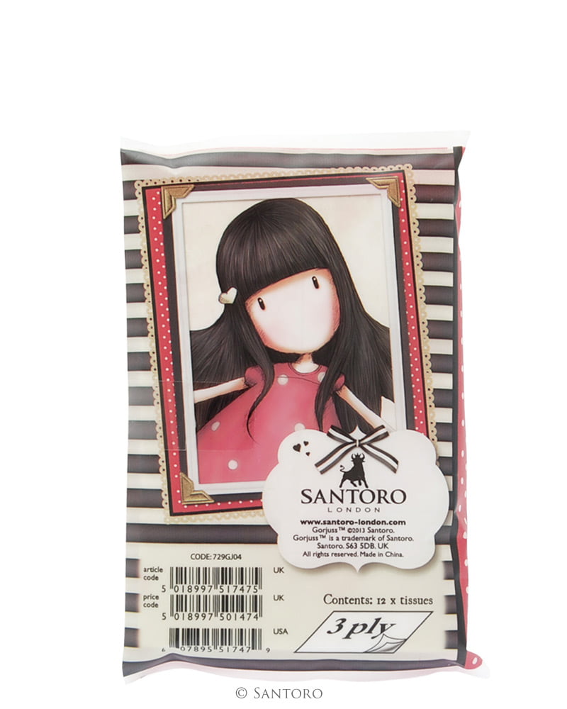 Gorjuss Pocket Tissue Pack - New Heights - Image 3